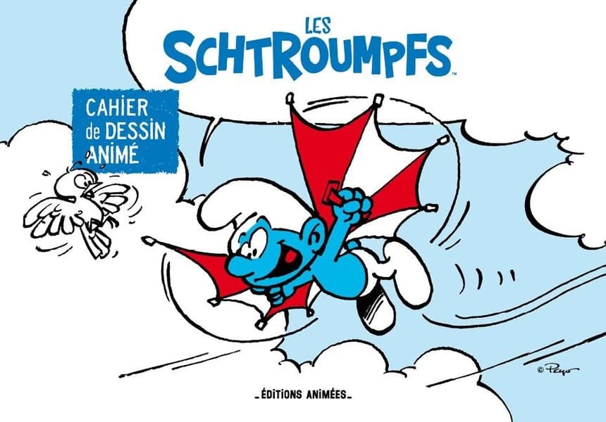 Cahier de Dessin Animé : les Schtroumpfs : [Album à colorier]