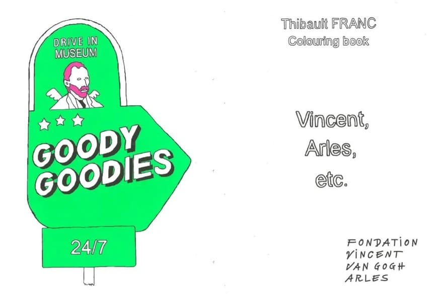 Colouring book : Vincent, Arles, etc.