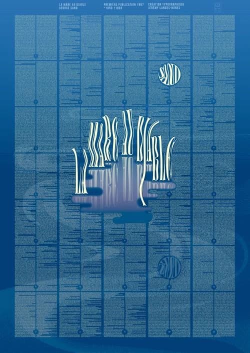 La Mare au diable, George Sand *1850 †1893 [sic]. Première publication : 1887 : [Affiche]