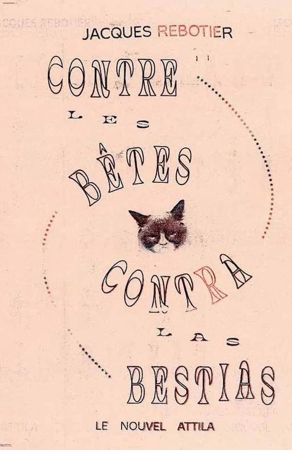 Contre les bêtes (Édition bilingue français-espagnol) Jacques Rebotier ; traduction vers l'espagnol, Julia Azaretto : Contra las bestias