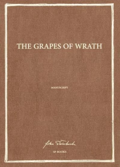 The grapes of wrath (manuscrit)