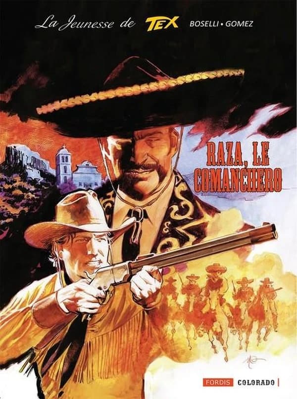 La jeunesse de Tex Willer Tome 7 : Raza, le comanchero