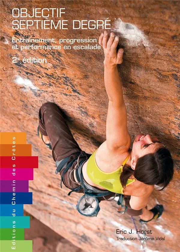 Objectif septième degré : entraînement, progression et performance en escalade (2e éd.) Eric J. Hörst ; traduction de Jérôme Vidal