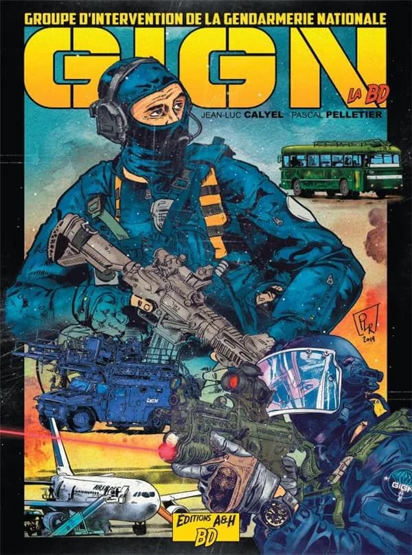 GIGN, Groupe d'intervention de la Gendarmerie nationale, la BD