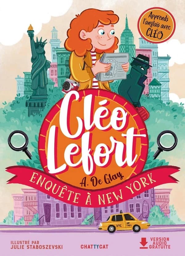 Enquête à New York (3e éd.) A. de Glay ; illustrations de Julie Staboszevski