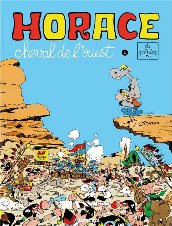 Horace, cheval de l'Ouest. 1