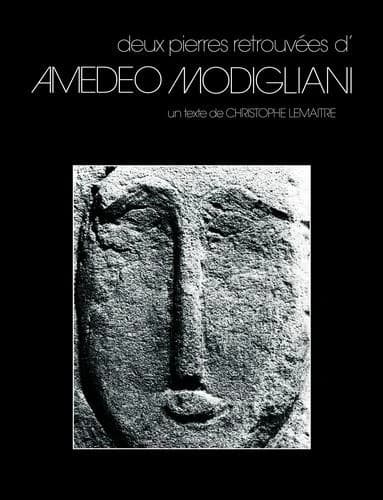 Deux pierres retrouvées d'Amedeo Modigliani