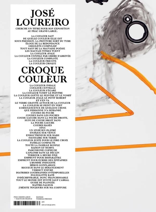 José Loureiro, Croque couleur : [exposition, Dunkerque, FRAC Grand large-Hauts-de-France, 17 février-1er septembre 2024]