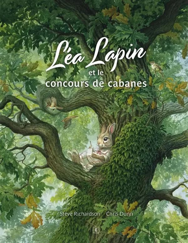 Léa Lapin et le concours de cabanes (2e édition) une histoire de Steve Richardson ; illustrée par Chris Dunn