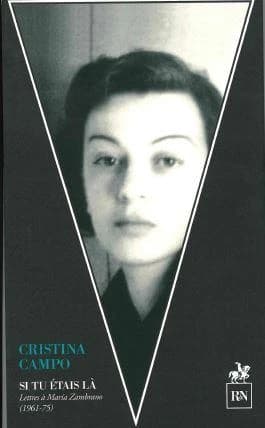 Si tu étais là : lettres à María Zambrano, 1961-75