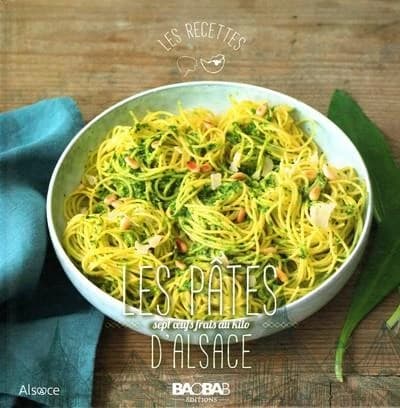 Les pâtes d'Alsace : sept oeufs frais au kilo