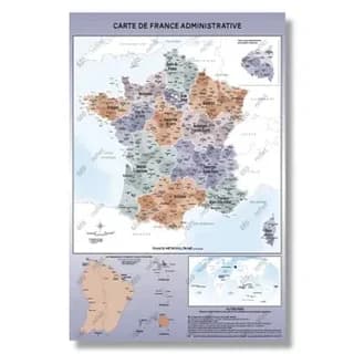 Carte de france administrative