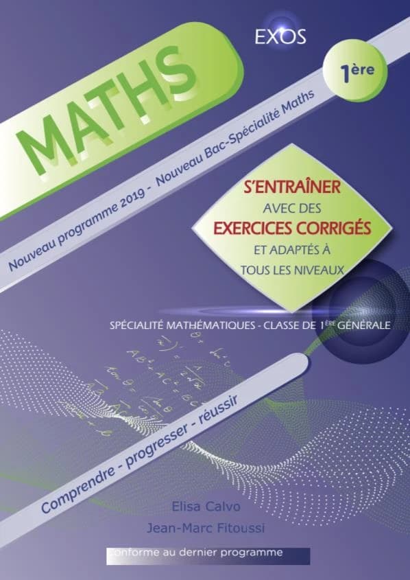 Classe de première générale, spécialité mathématiques : nouveau programme 2019, nouveau bac