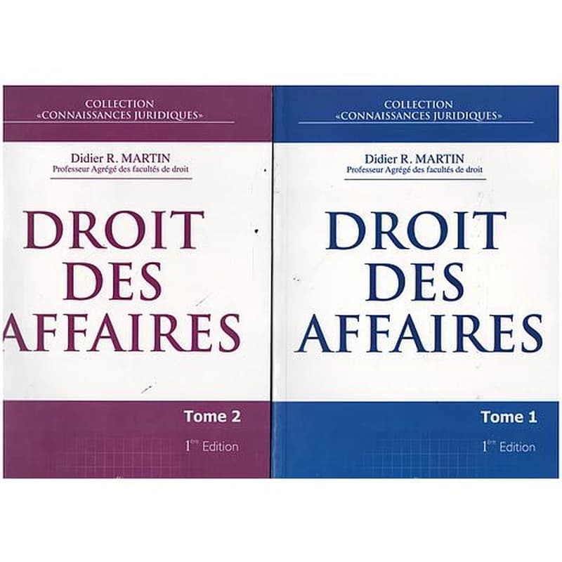 Droit des affaires Tome 1