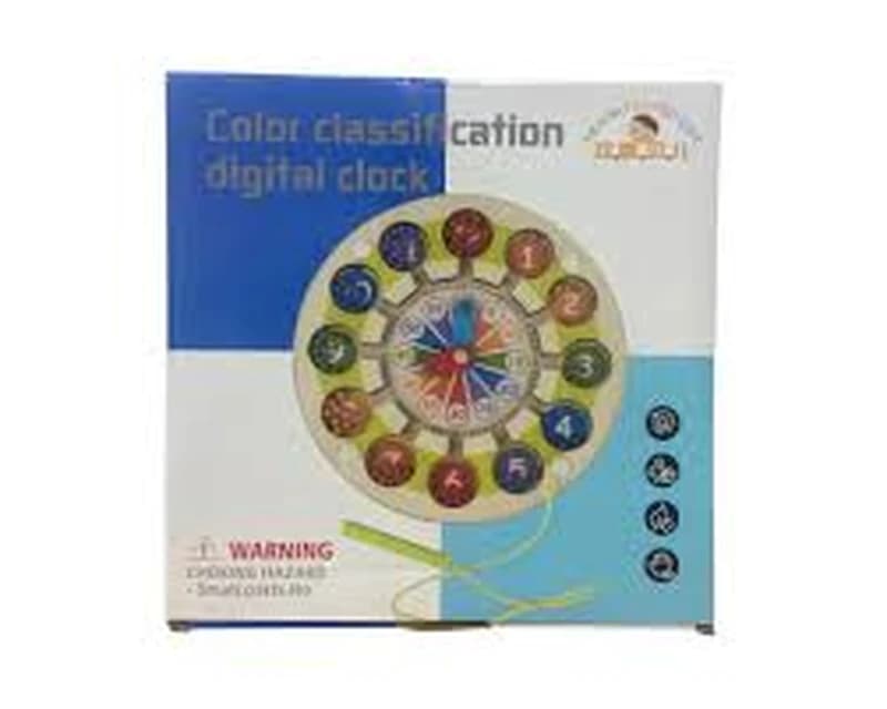 Color classification digitale clock