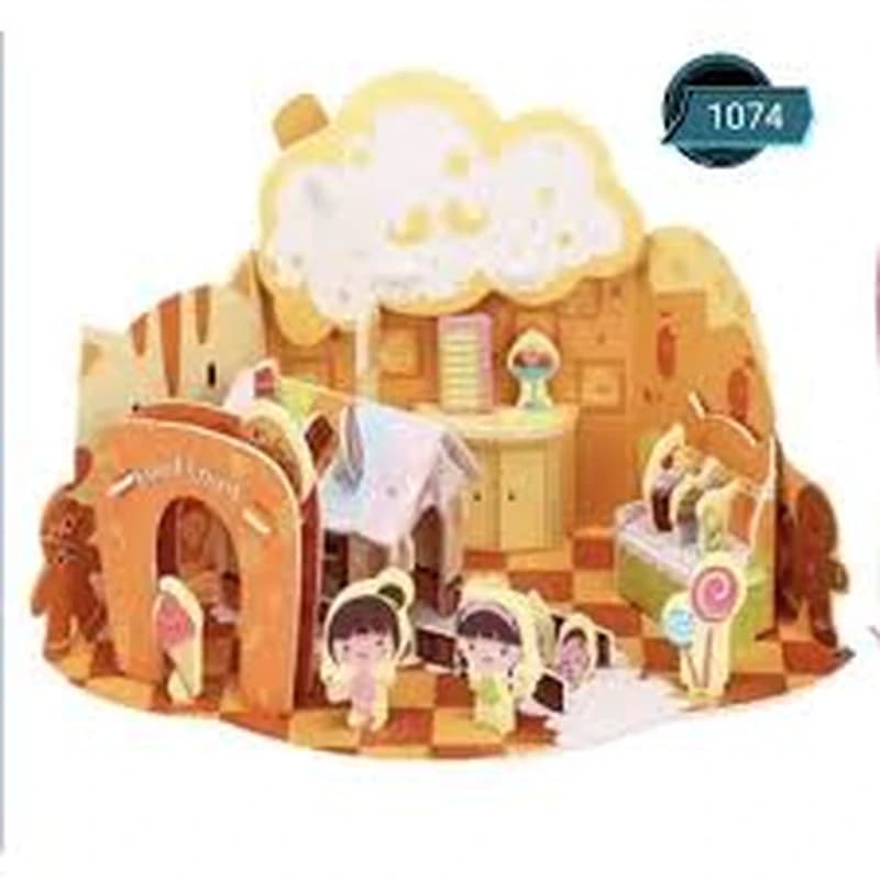 3D Paper Model Puzzle