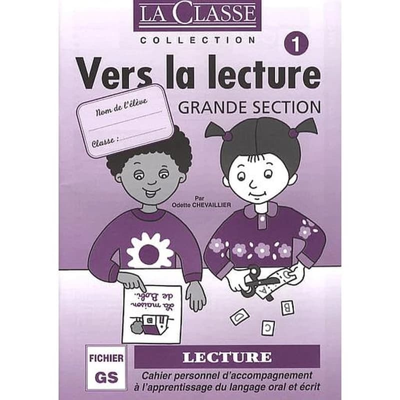 Vers la lecture Grande Section - 2 volumes