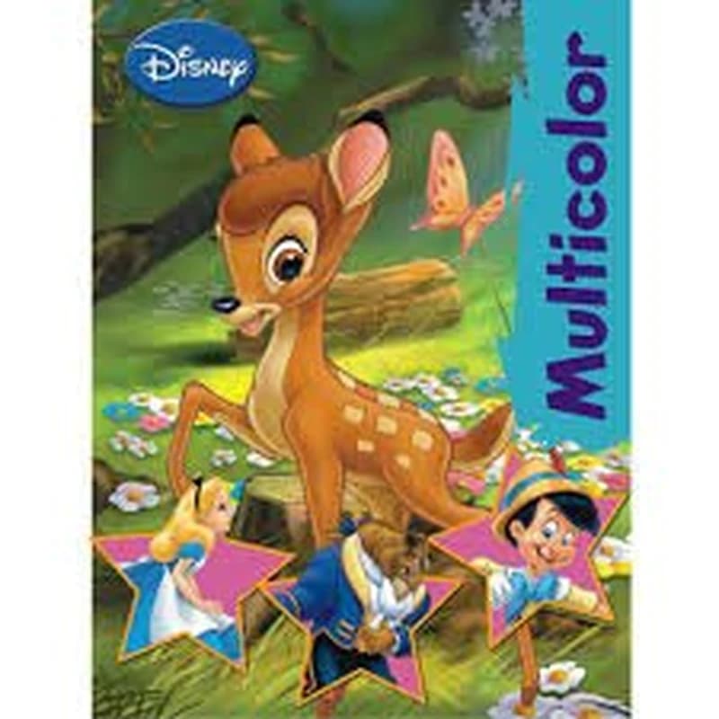 Coloriage Multicolor : Disney
