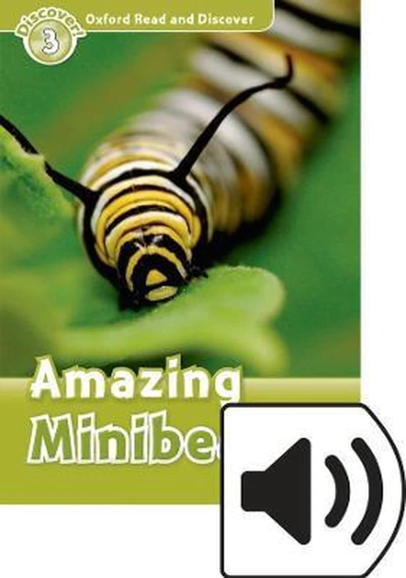 AMAZING MINIBEASTS MP3 PK LEVEL 2 OUP READ AND DISCOVER