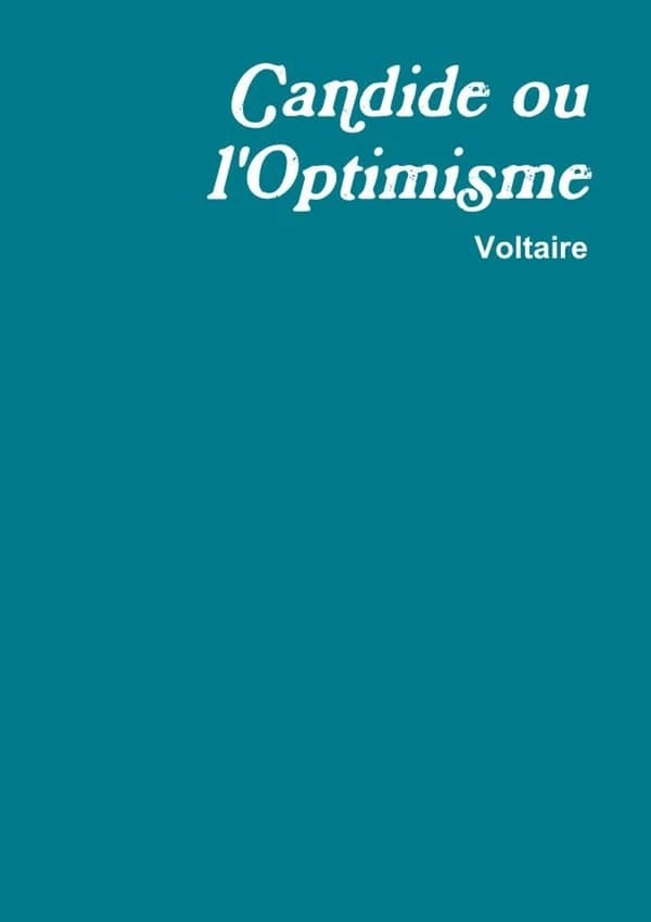 Candide ou l'optimisme