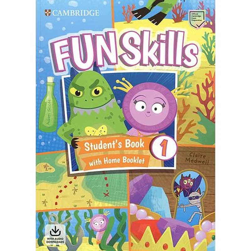 Fun skills 1 - Student's book with home book. With audio download