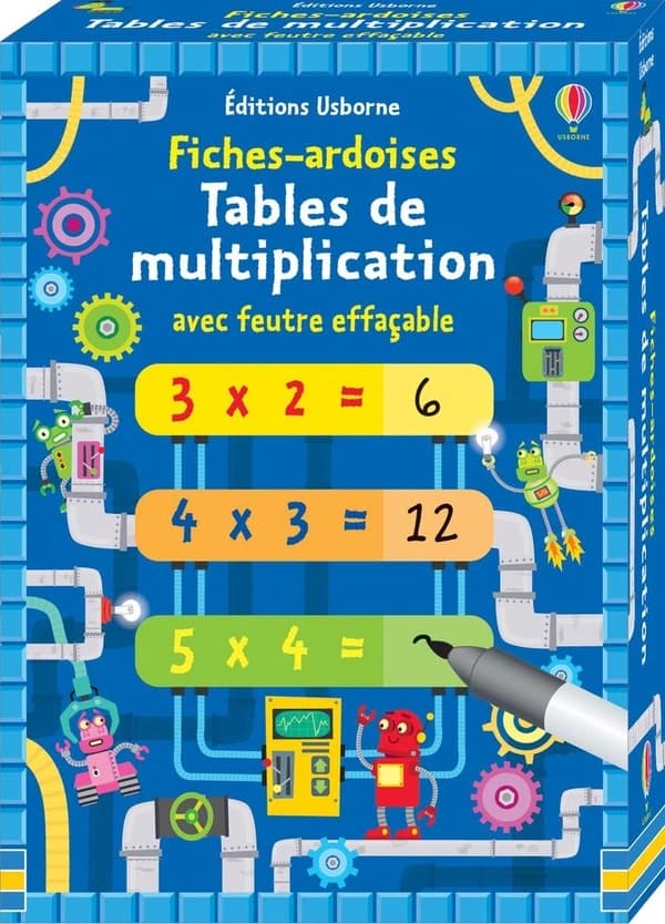 FICHES JEUX : fiches-ardoises ; tables de multiplication