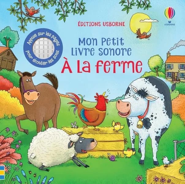à la ferme ; mon petit livre sonore
