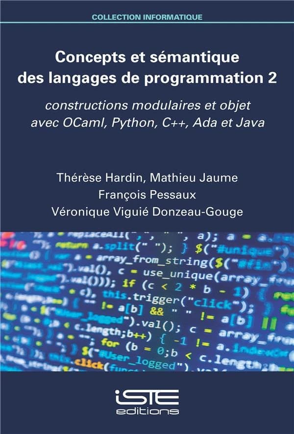 Concepts et sémantique des langages de programmation