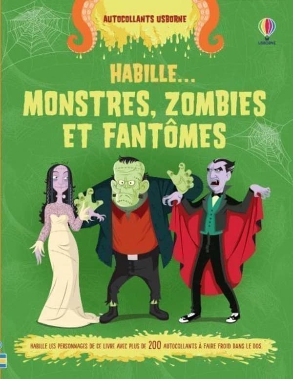 J'habille mes amies : monstres, zombies et fantômes