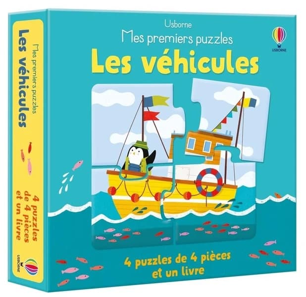 Mes premiers puzzles : les véhicules