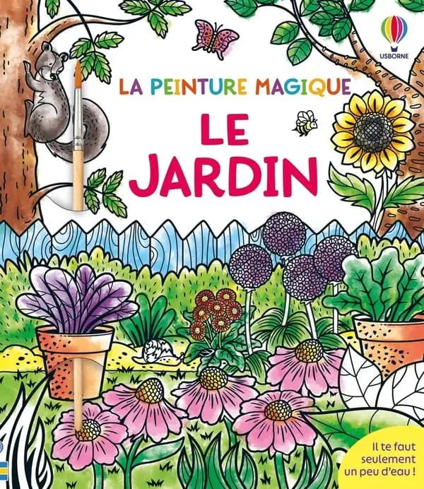 La peinture magique : Le jardin