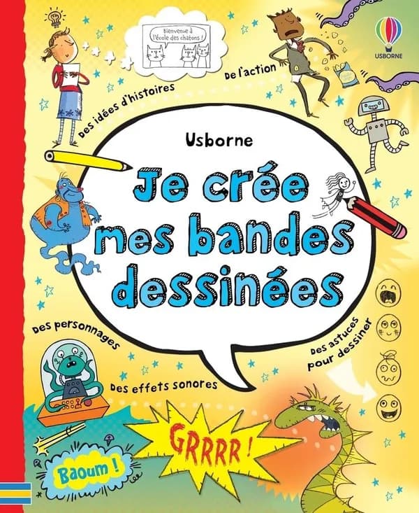Je crée mes bandes dessinées