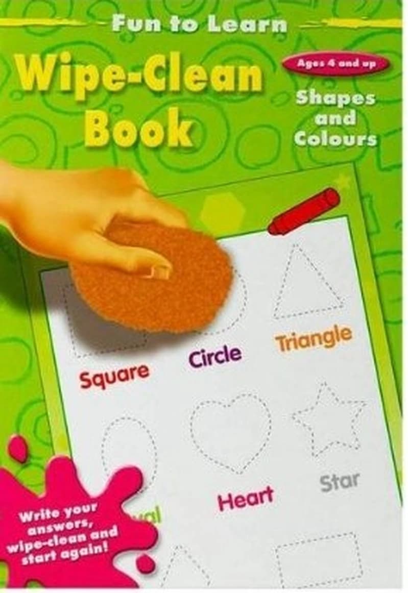 Fun to learn wipe-clean book numbers and counting