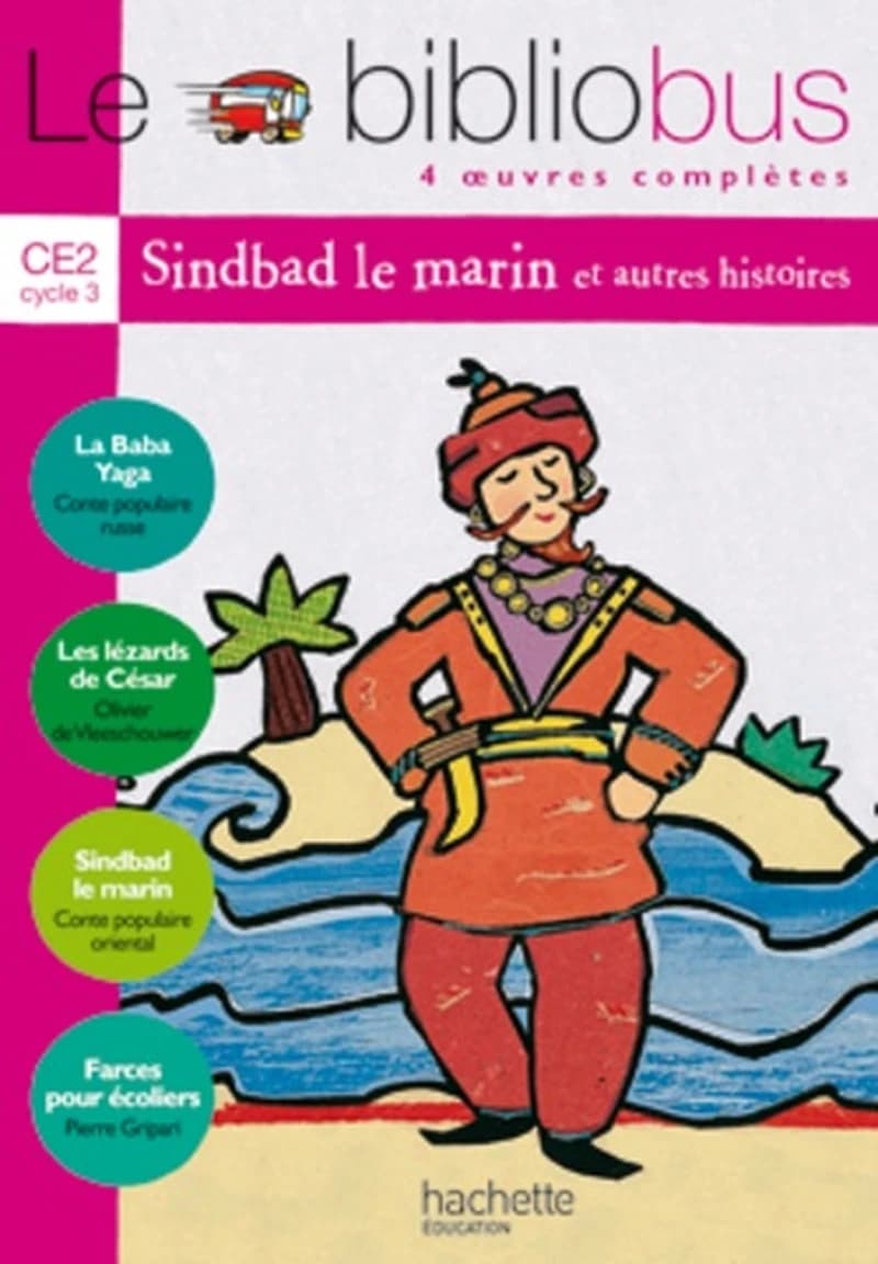 Le bibliobus, CE2, cycle 3 : 4 oeuvres complètes