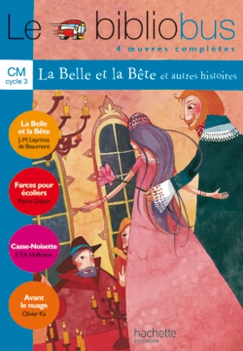 Le bibliobus, CM, cycle 3 : 4 oeuvres complètes
