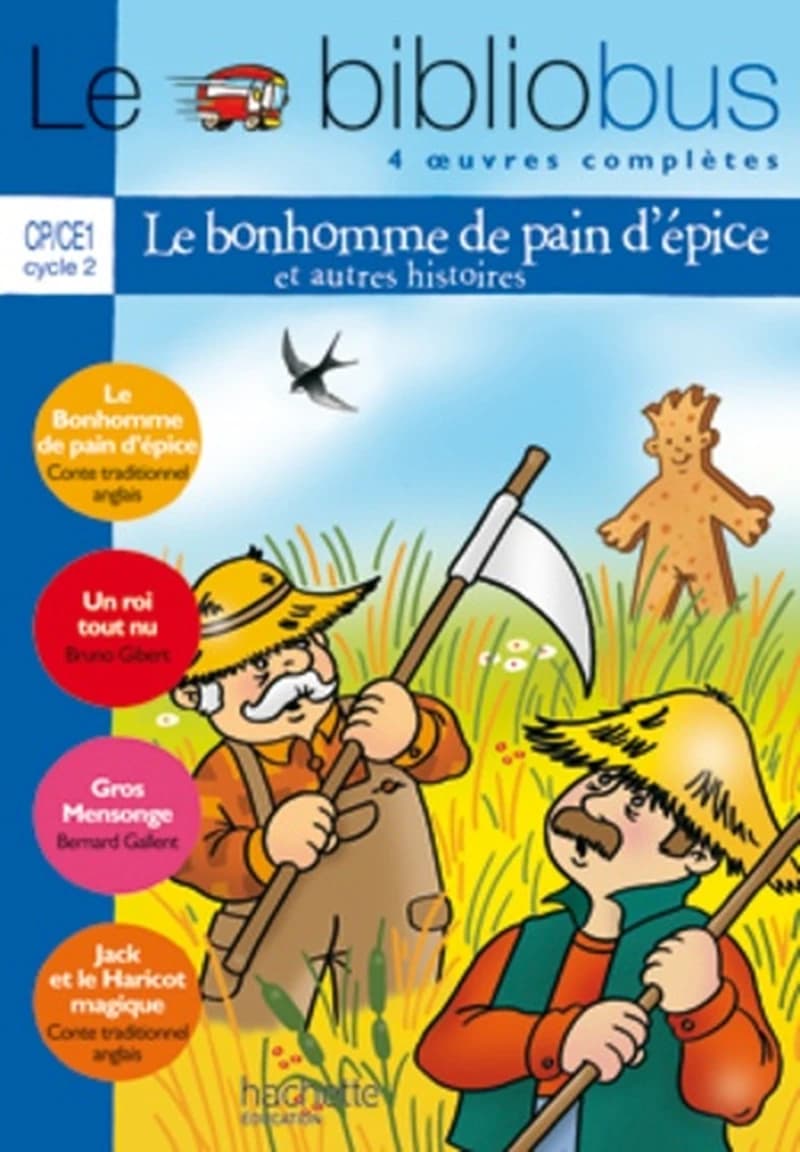 Le bibliobus, CP-CE1, cycle 2 : 4 oeuvres complètes