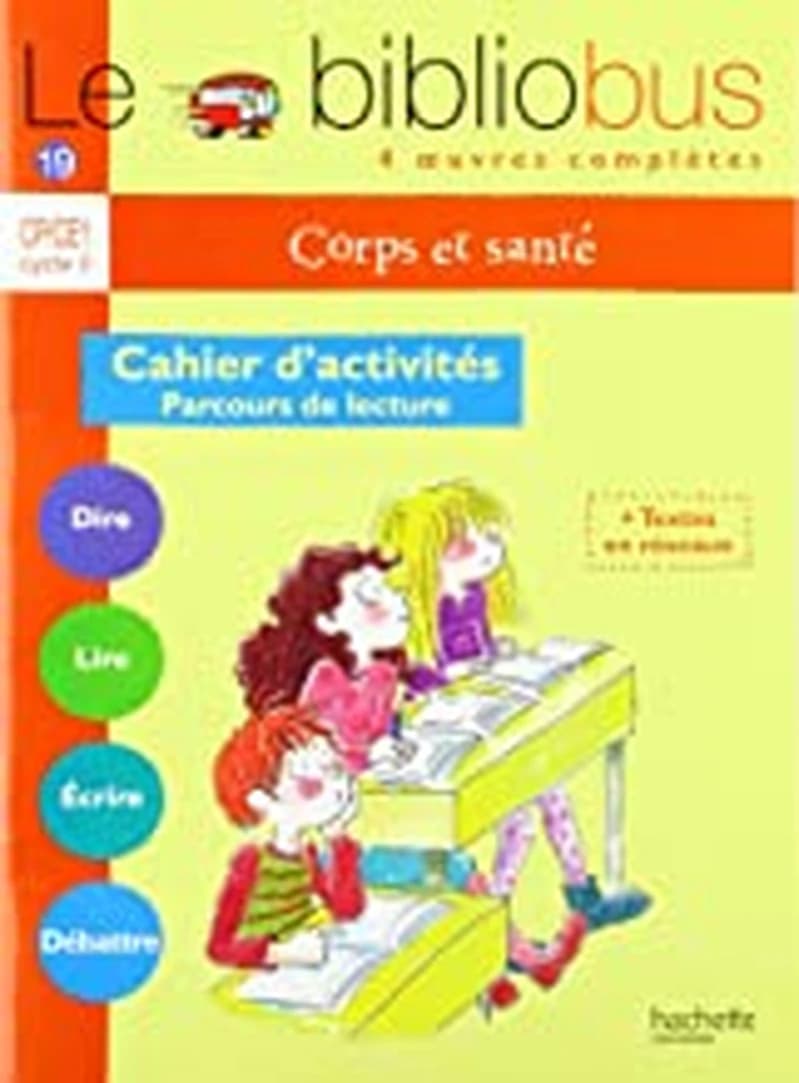 CP, CE1 ; corps et santé ; cahier d'activités