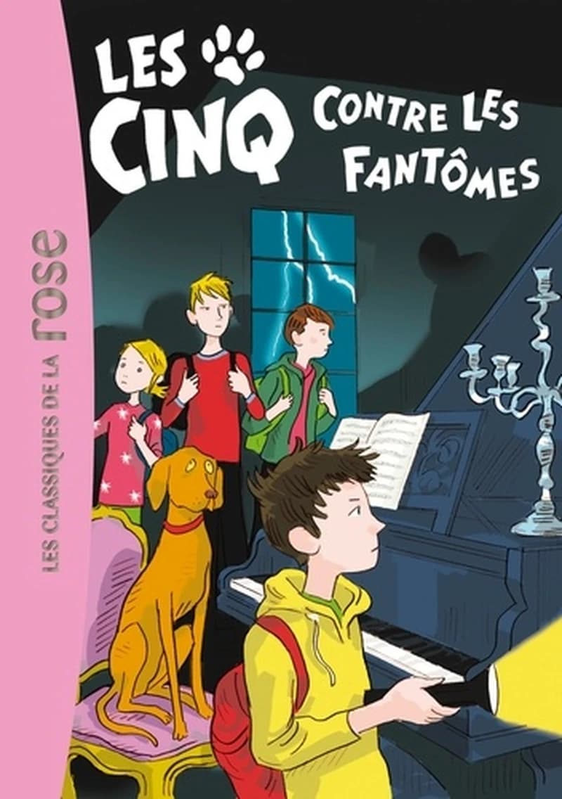 Les Cinq contre les fantômes : une nouvelle aventure des personnages créés par Enid Blyton