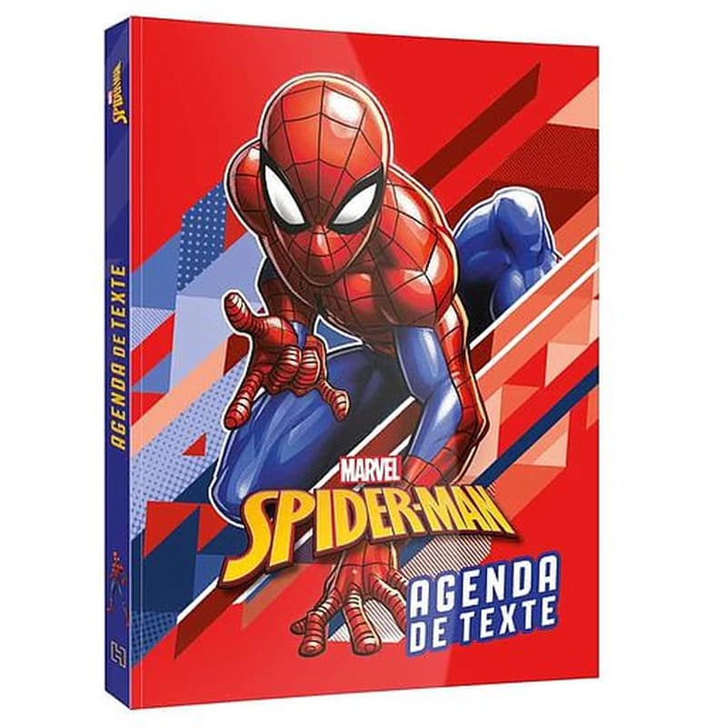 SPIDER-MAN - AGENDA DE TEXTE - MARVEL