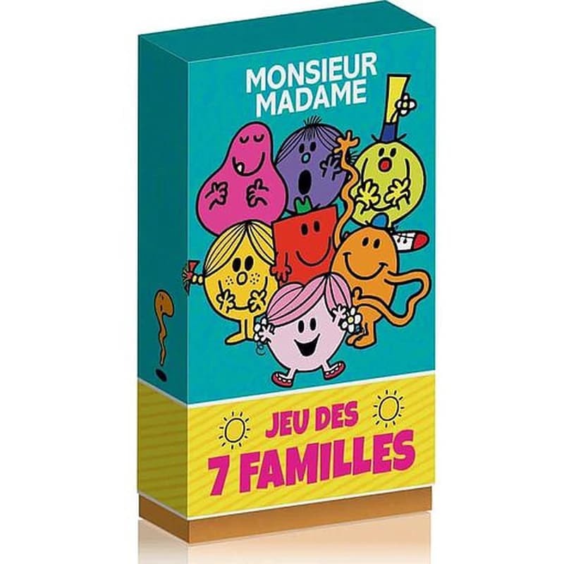 Les Monsieur Madame : jeu des 7 familles