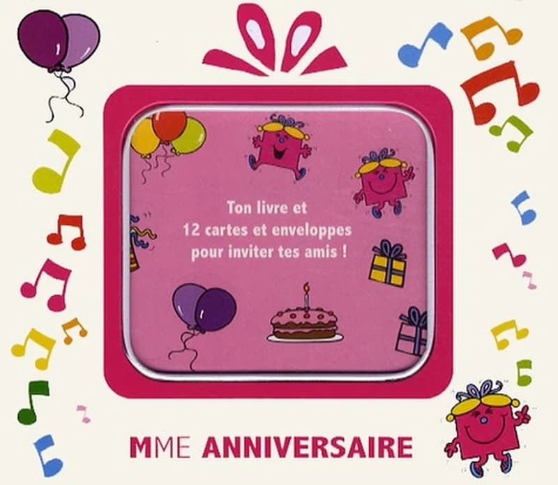 BOITE MME. ANNIVERSAIRE
