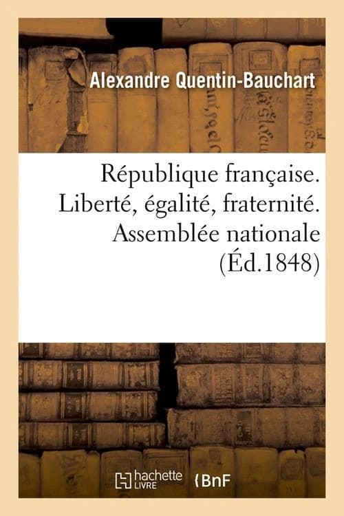 Republique francaise. liberte, egalite, fraternite. assemblee nationale (ed.1848)