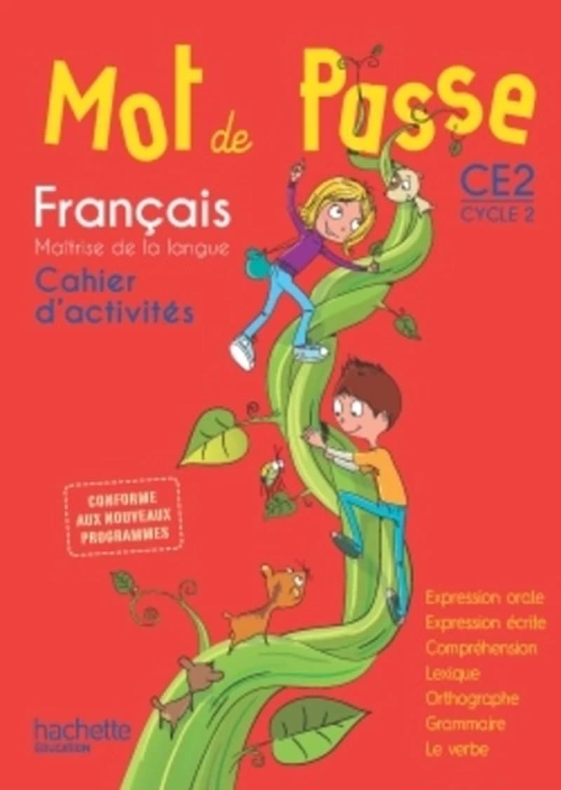 MOT DE PASSE Tome 42 : français ; CE2 ; cahier d'activités (édition 2016)