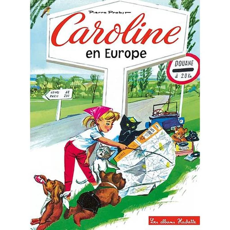 Caroline en Europe