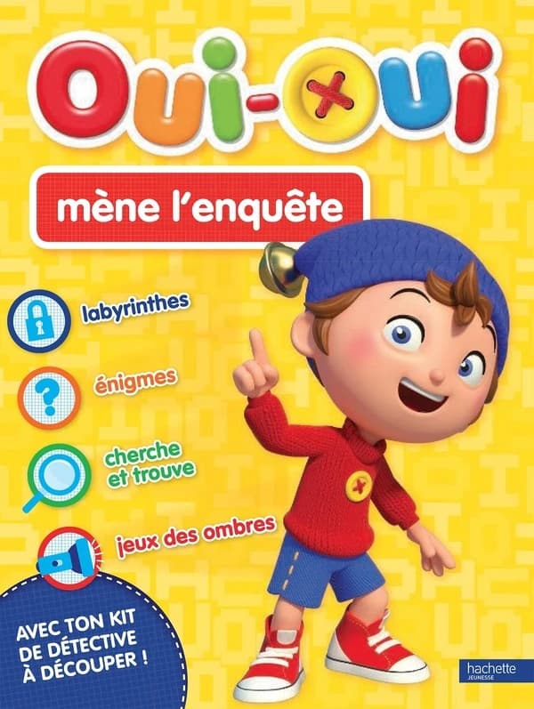 Oui-Oui : activités "oui-oui mène l'enquête"