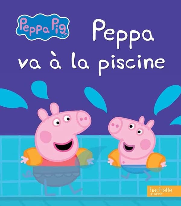 Peppa va à la piscine.