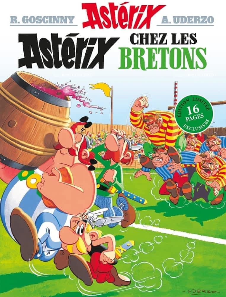 Astérix chez les Bretons (Éd. limitée) texte de René Goscinny ; dessins d'Albert Uderzo