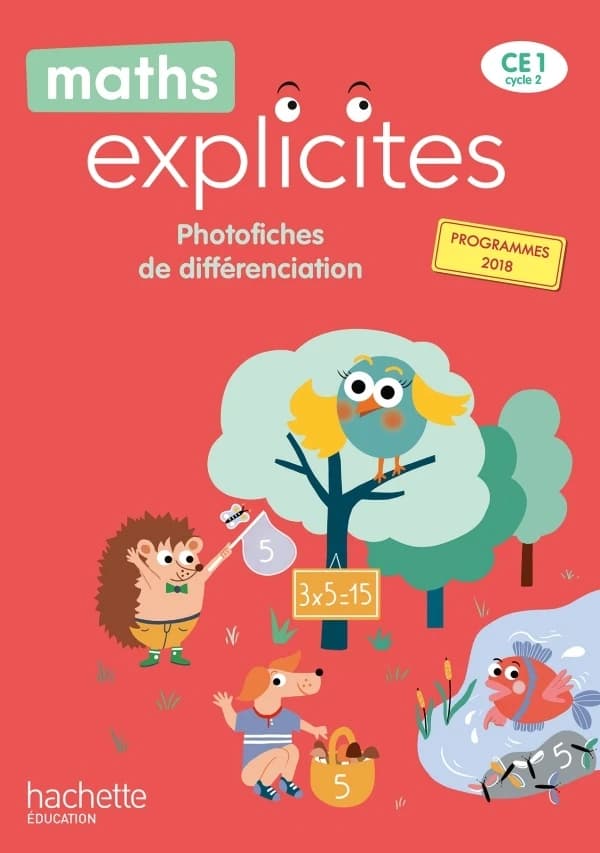 Maths explicites CE1 : Photofiches de différenciation