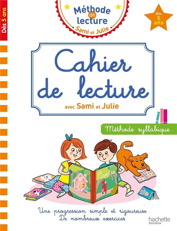 Cahier de lecture avec Sami et Julie : dès 5 ans