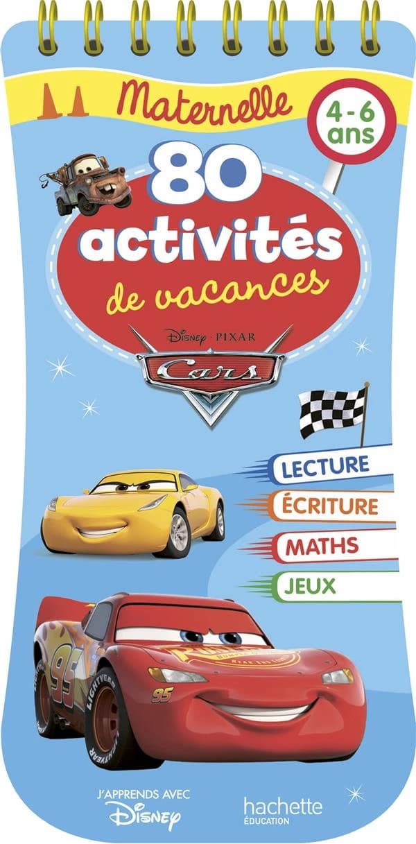 80 activités de vacances Maternelle : Cars. Avec un crayon